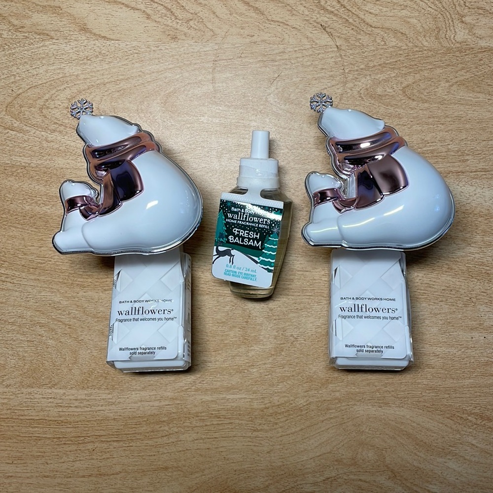 Winter wallflower plug-in duo and fragrance